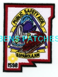 NEW MEXICO,ESPANOLA PUBLIC SAFETY AIDE 2 STATE SHAPED